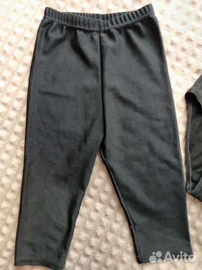 Купальник и леггинсы для гимнастики р. 122-128