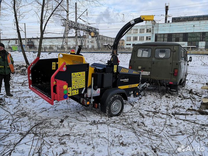 Измельчитель веток Greenmech EVO 165d