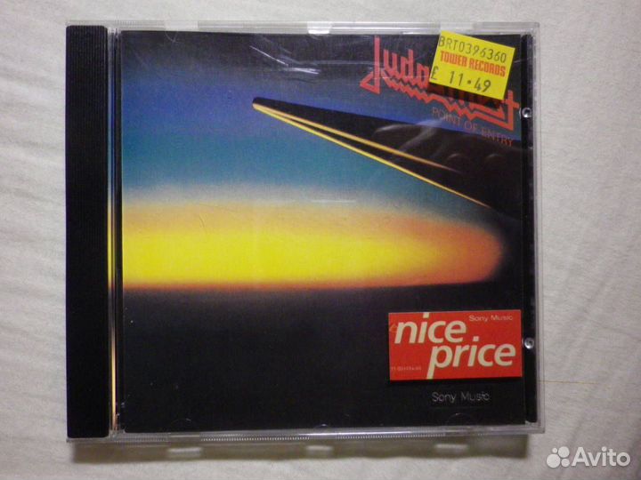 Музыкальные cd диски Judas Priest одним лотом 7 шт