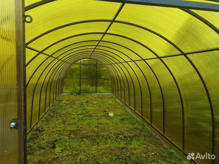 Теплица 3 на 6 из поликарбоната