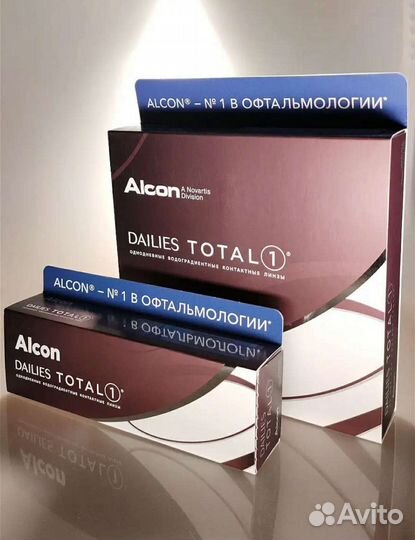 Линзы Dailies Total 1