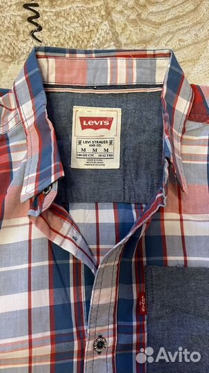 Рубашка levis в клетку