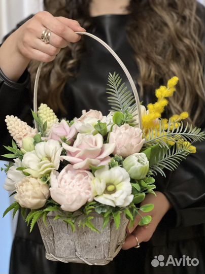 Изготовлю букет из мыла