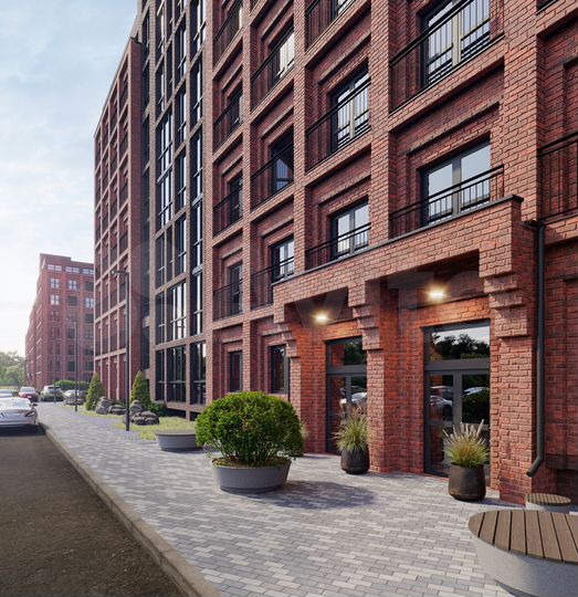 2-к. квартира, 54,4 м², 6/7 эт.