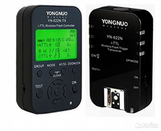 Комплект yongnuo YN622N-TX I-TTL и YN622N I-TTL