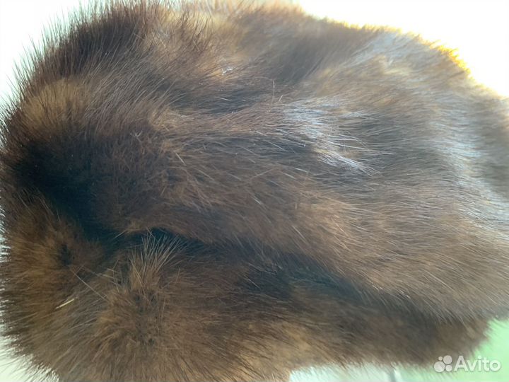 Берет женский норковый