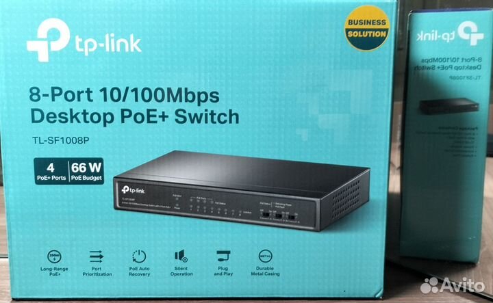 Коммутатор POE tp link