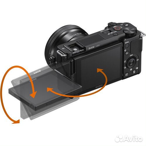 Фотоаппарат Sony ZV-E10 kit black Новый Гарантия