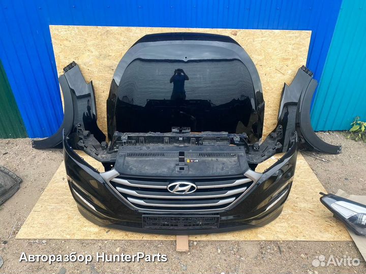 Морда в сборе Хендай Туксон 3 ноускат дорест