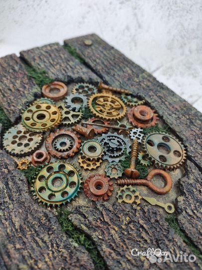 Недатированный ежедневник Стимпанк