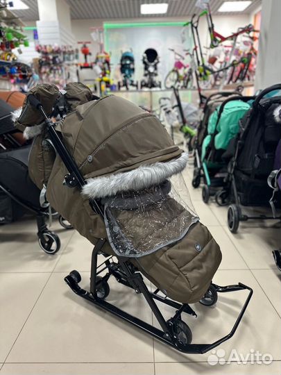 Санки коляска nika/calaxy (новые)