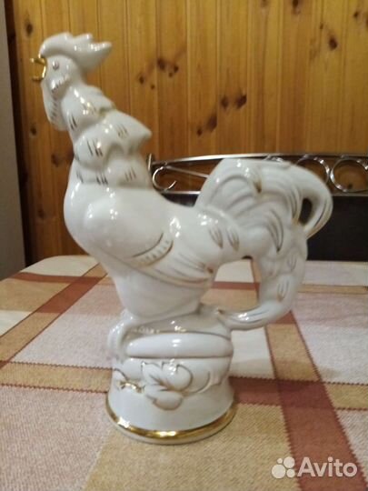 Фарфоровый графин СССР петушок