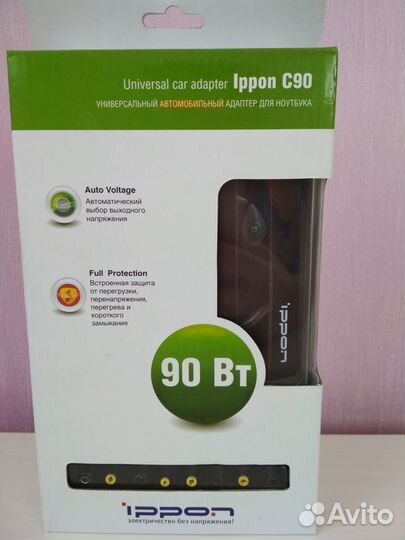 Универсальный автомобильный адаптер Ippon C90