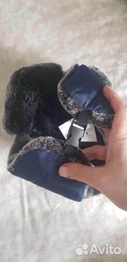 Шапка ушанка. Новая.На мальчика 52-54