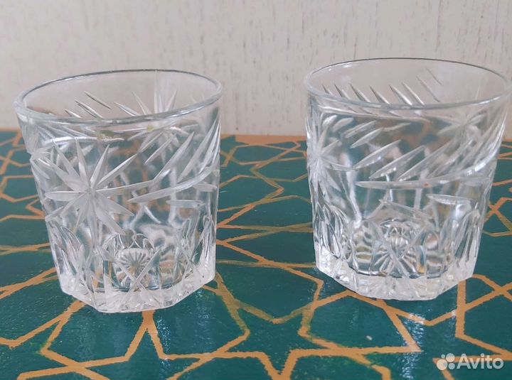 Стопки хрустальные СССР