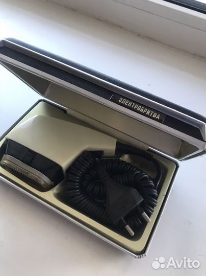 Бритва коллекционная СССР рабочая комплект