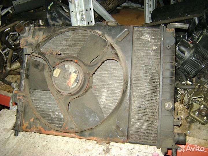 Радиатор основной saab 9000 сааб 9000