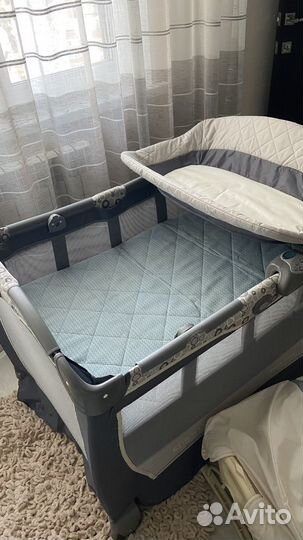 Манеж кровать Graco cuddle cove