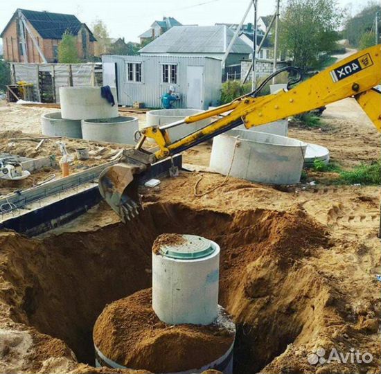 Монтаж водопровода, отопления, канализаци, скважин