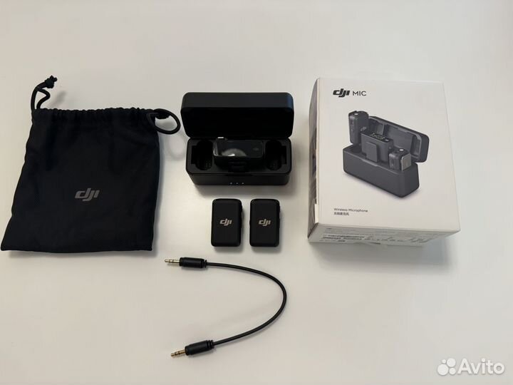 Микрофон DJI Mic (2 TX + 1 RX + Charging Case)