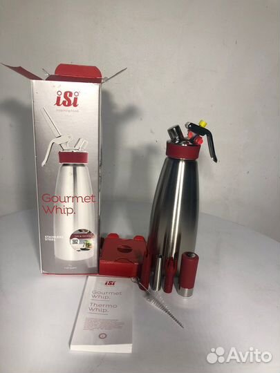 Сифон для сливок (кремер) ISI Gourmet Whip 1л