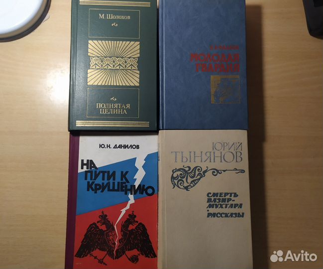 Шолохов, Фадеев, Данилов, Тынянов