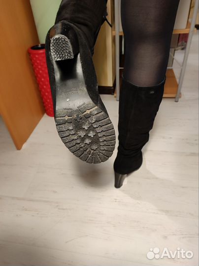 Сапоги высокие зимние 38