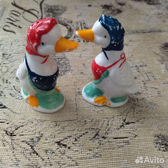 Уточка фарфор