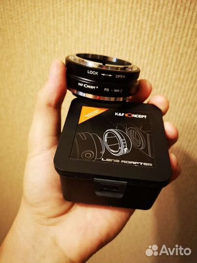 Переходник Canon FD на Nikon Z