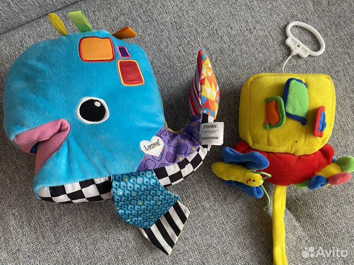 Игрушки lamaze, fisher price, tiny love