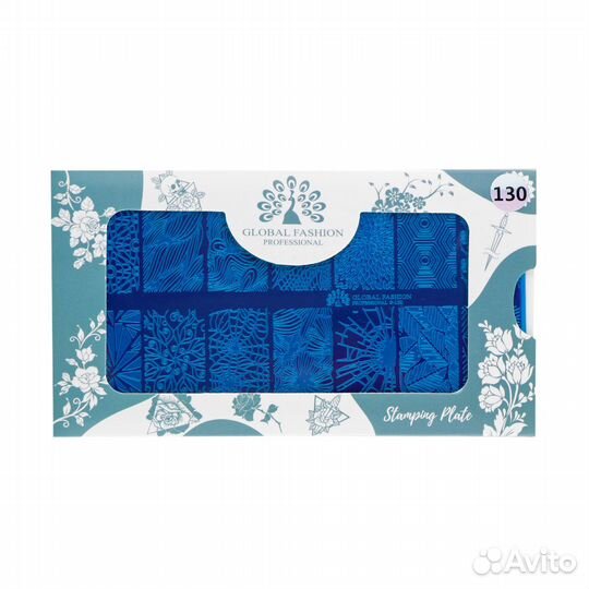 Диск для стемпинга Global Fashion #-130