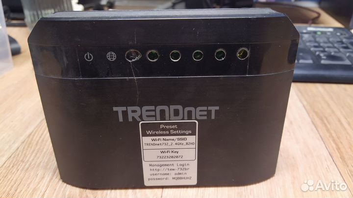 WiFi роутер trendnet TEW-732BR