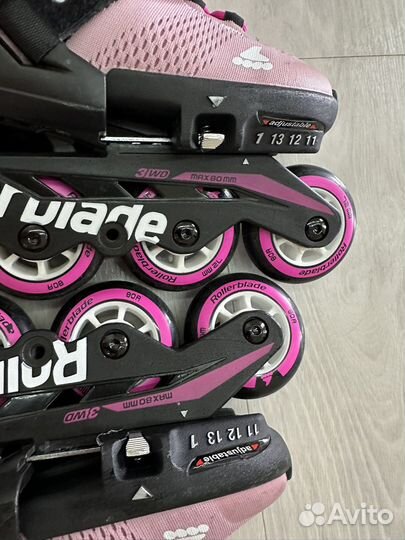 Роликовые коньки детские rollerblade раздвижные