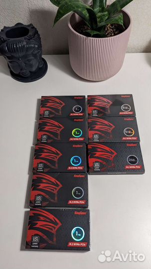 Жёсткий диск SSD KingSpec NX Nvme 2тб PCIe 3.0