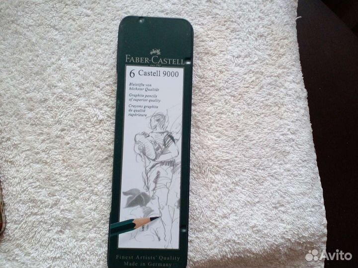 Faber Castell карандаши set 6 шт новые