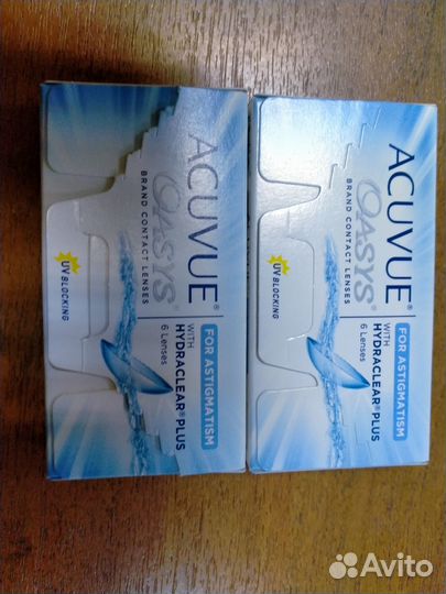 Линзы контактные