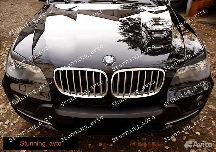 Накладки на фары BMW X5 E70 S2331