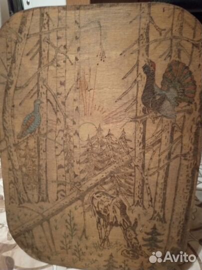 Картина Работа 1985года