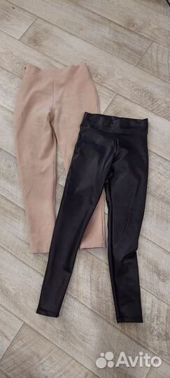 Леггинсы/ джинсы женские кожаные и велюр