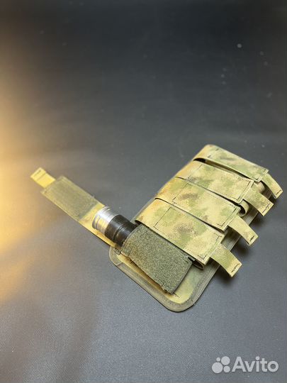 Подсумок под вог 5 снарядов мох