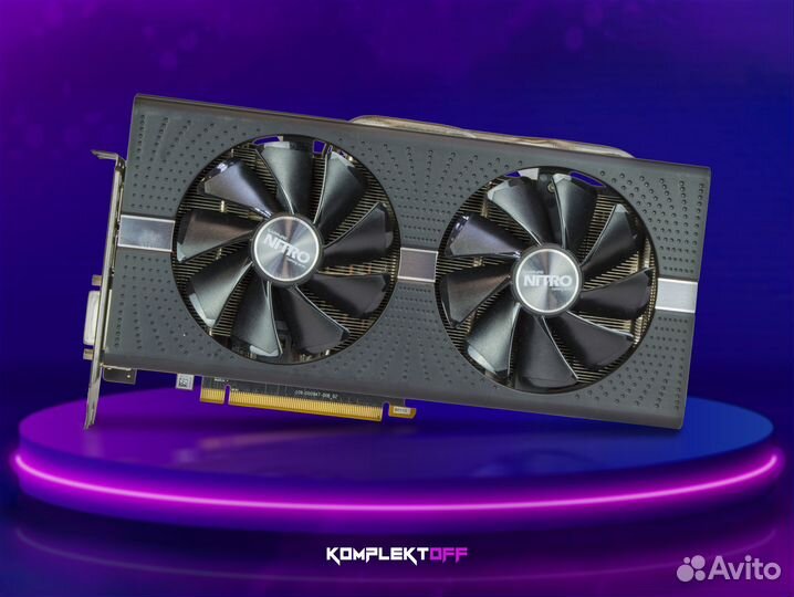 Видеокарта Sapphire Nitro + Radeon RX 570 4GB