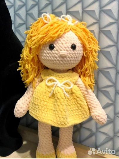 Вязаные куклы и игрушки ручной работы