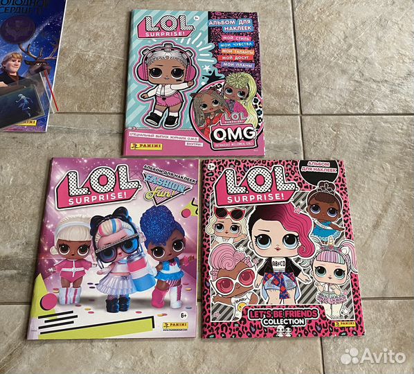 Разные журналы Panini с наклейками