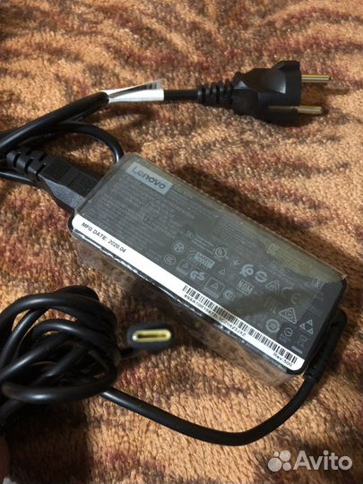 Блоки пит. HP, Lenovo. + Шнур. Рабочие