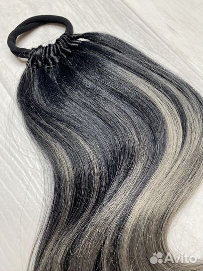 Накладной хвост на резинке 76см