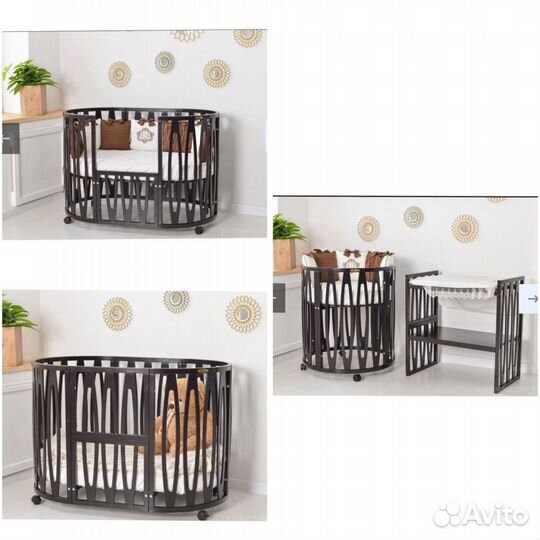 Кроватка детская 8 в 1 letto bambini