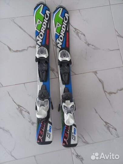 Продаются горные лыжи детские 80 см, Nordica