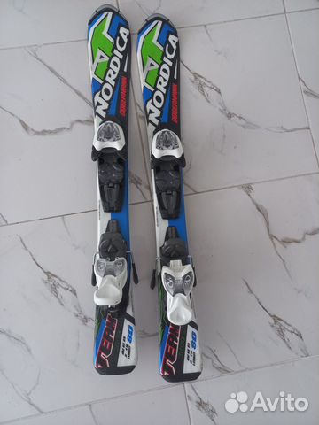 Продаются горные лыжи детские 80 см, Nordica