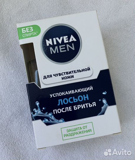 Успокаивающий лосьон после бритья nivea men