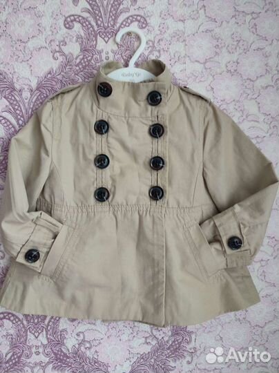 Тренч, плащ детский